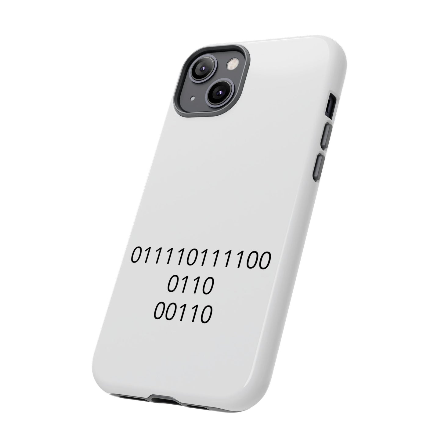 Binary Code Phone Case | Personalized Birthday Gift for Tech Lovers