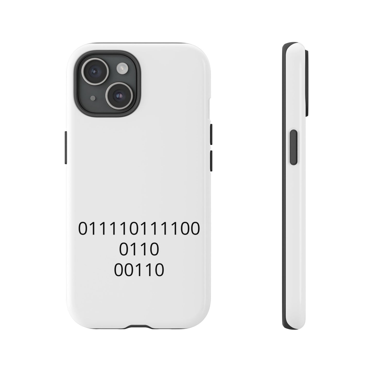 Binary Code Phone Case | Personalized Birthday Gift for Tech Lovers