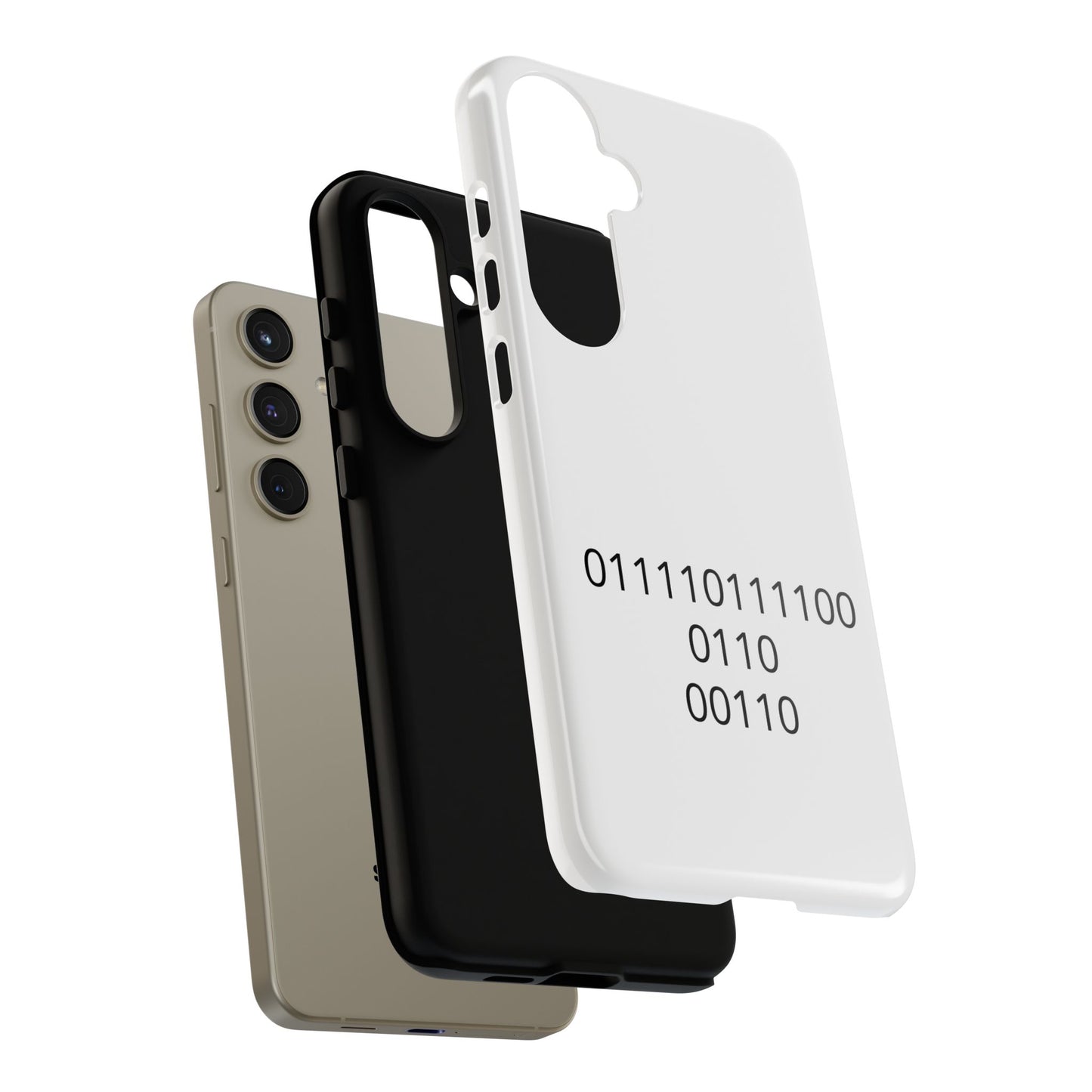 Binary Code Phone Case | Personalized Birthday Gift for Tech Lovers