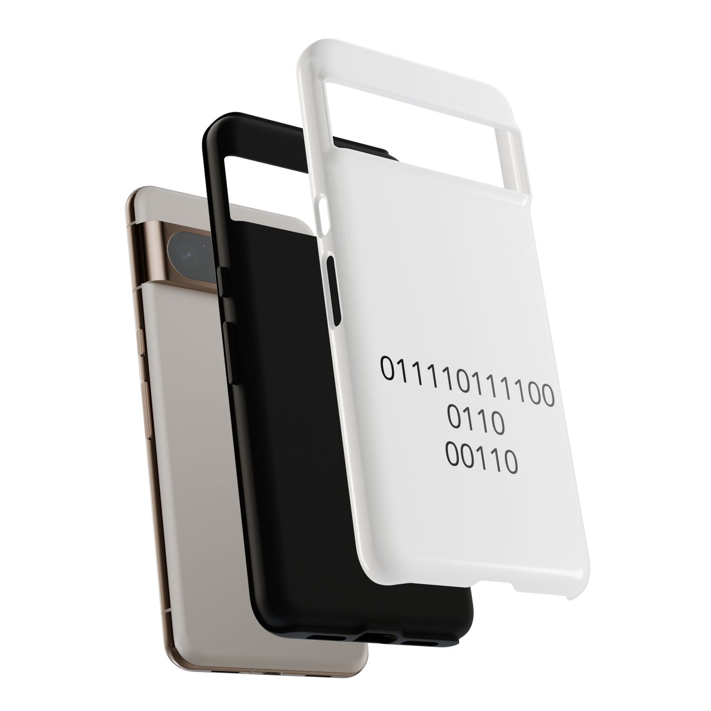Binary Code Phone Case | Personalized Birthday Gift for Tech Lovers