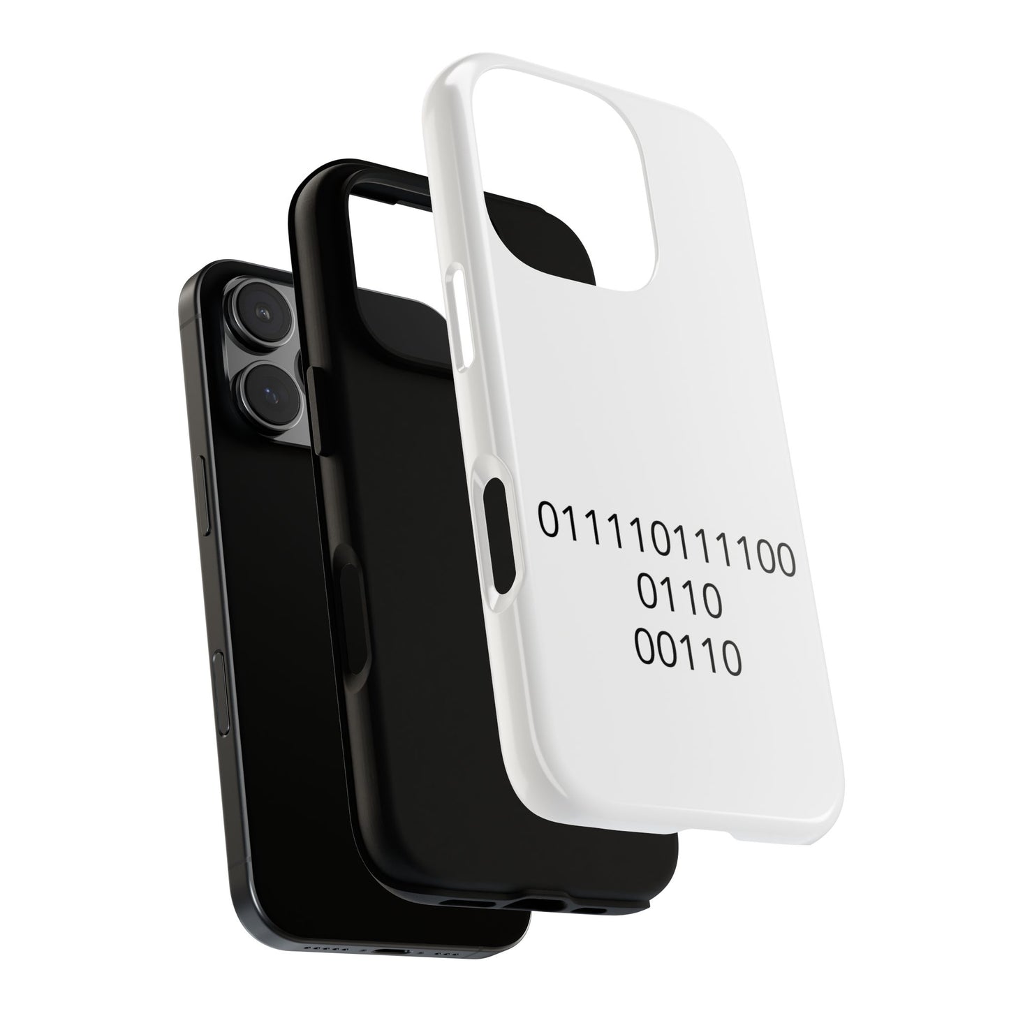 Binary Code Phone Case | Personalized Birthday Gift for Tech Lovers