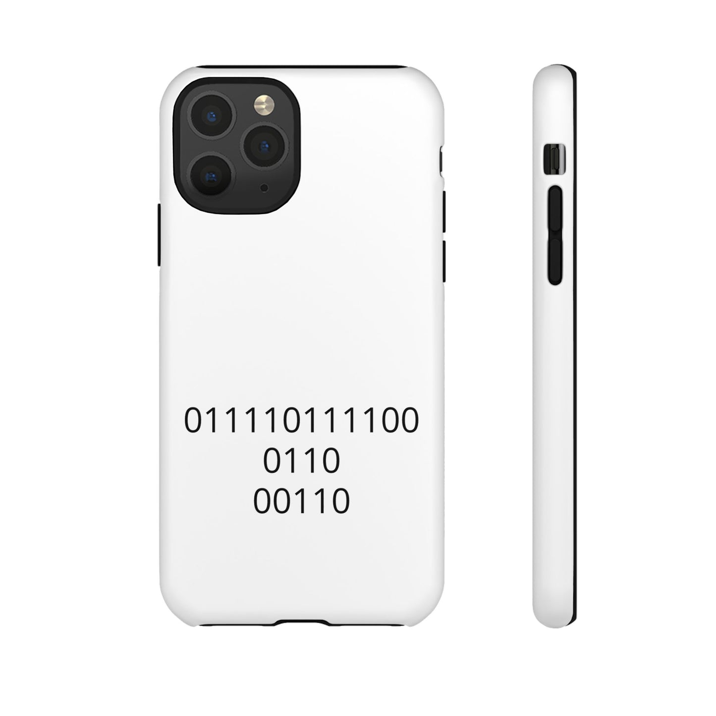 Binary Code Phone Case | Personalized Birthday Gift for Tech Lovers