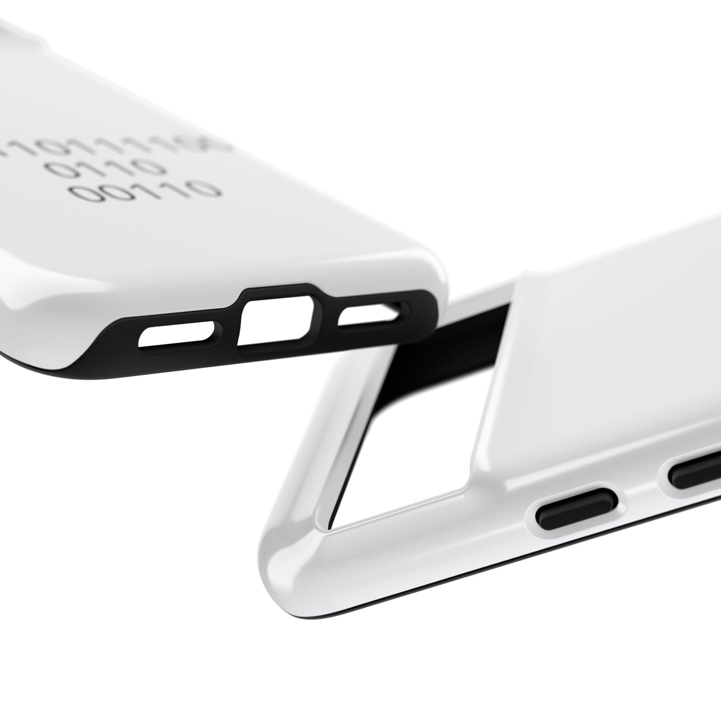 Binary Code Phone Case | Personalized Birthday Gift for Tech Lovers