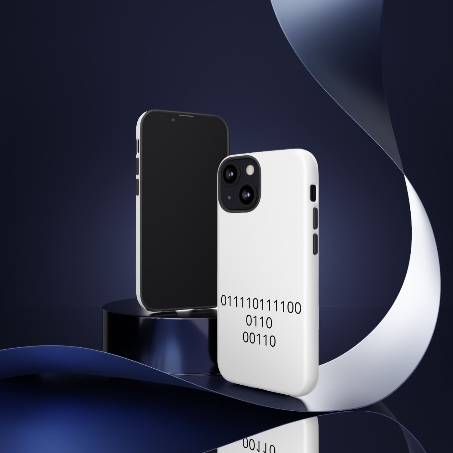 Binary Code Phone Case | Personalized Birthday Gift for Tech Lovers