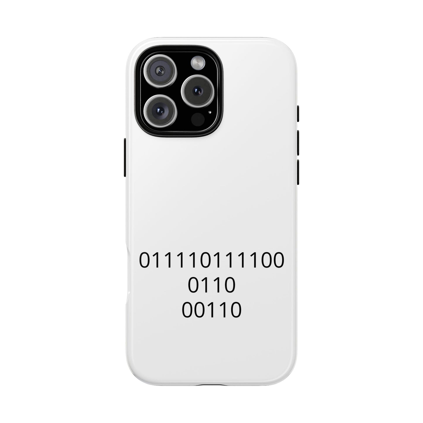 Binary Code Phone Case | Personalized Birthday Gift for Tech Lovers