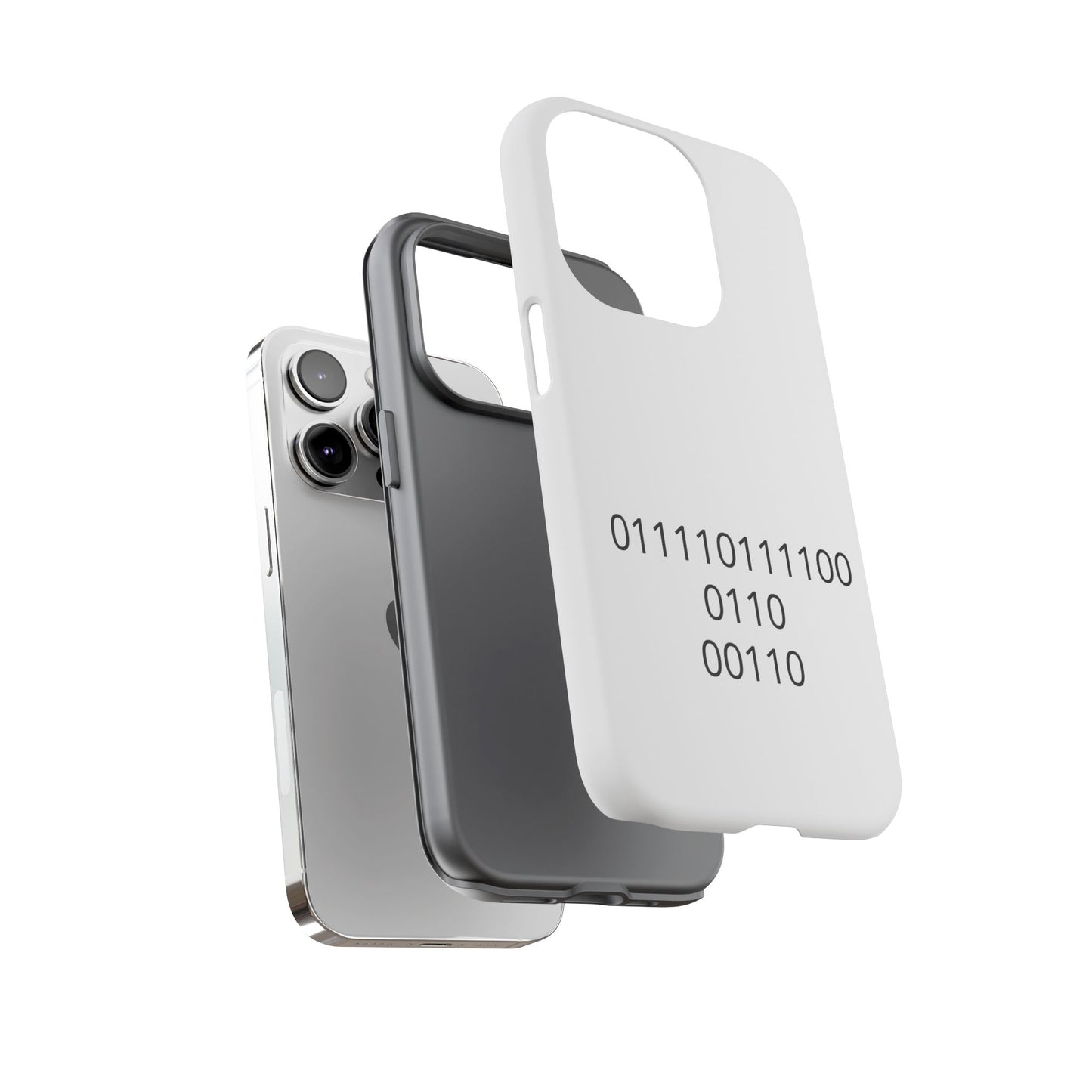 Binary Code Phone Case | Personalized Birthday Gift for Tech Lovers