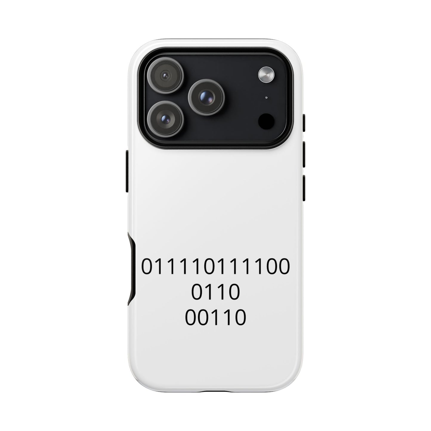 Binary Code Phone Case | Personalized Birthday Gift for Tech Lovers