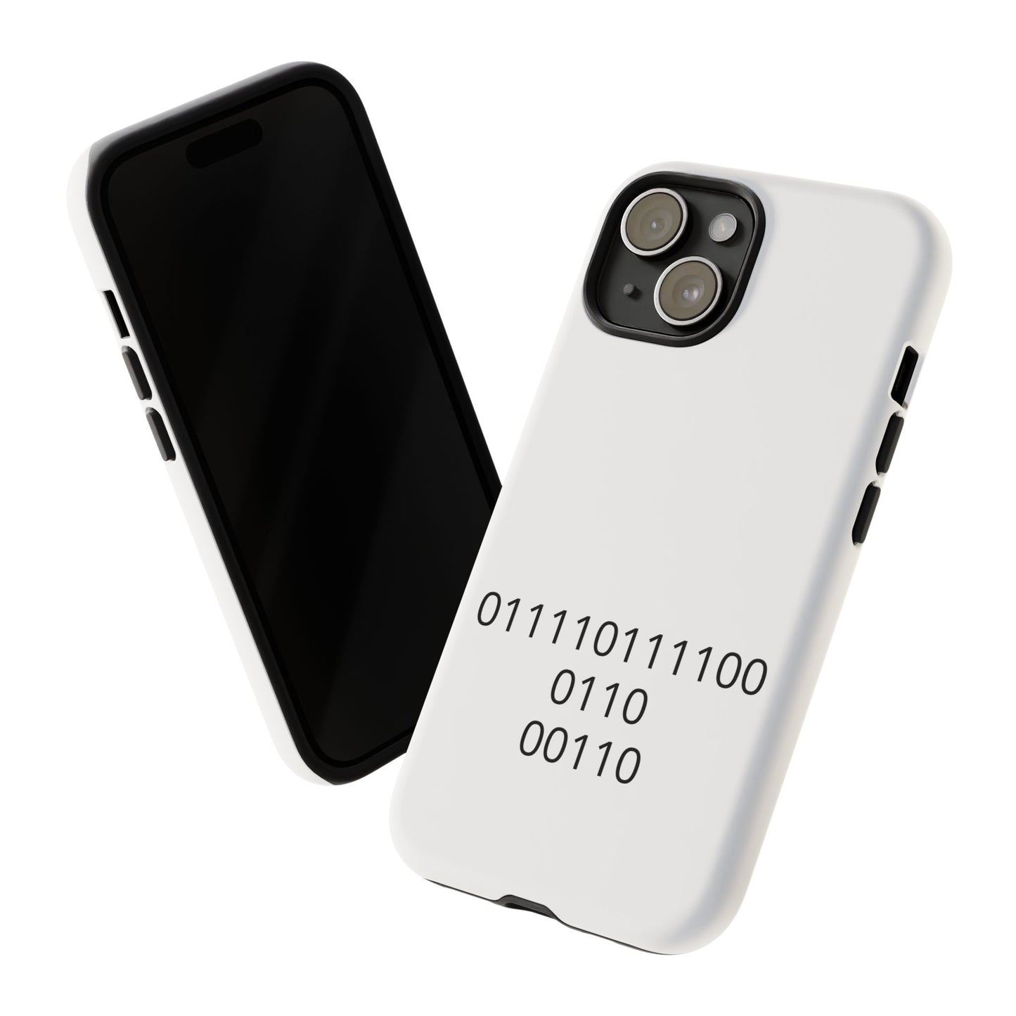 Binary Code Phone Case | Personalized Birthday Gift for Tech Lovers
