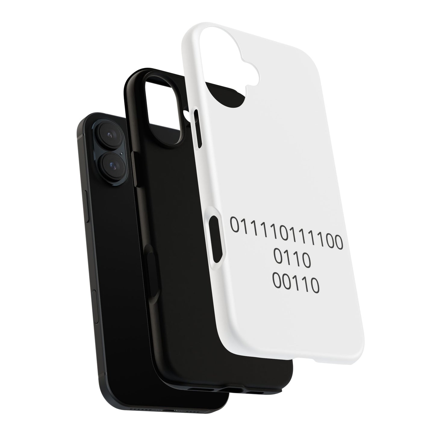 Binary Code Phone Case | Personalized Birthday Gift for Tech Lovers